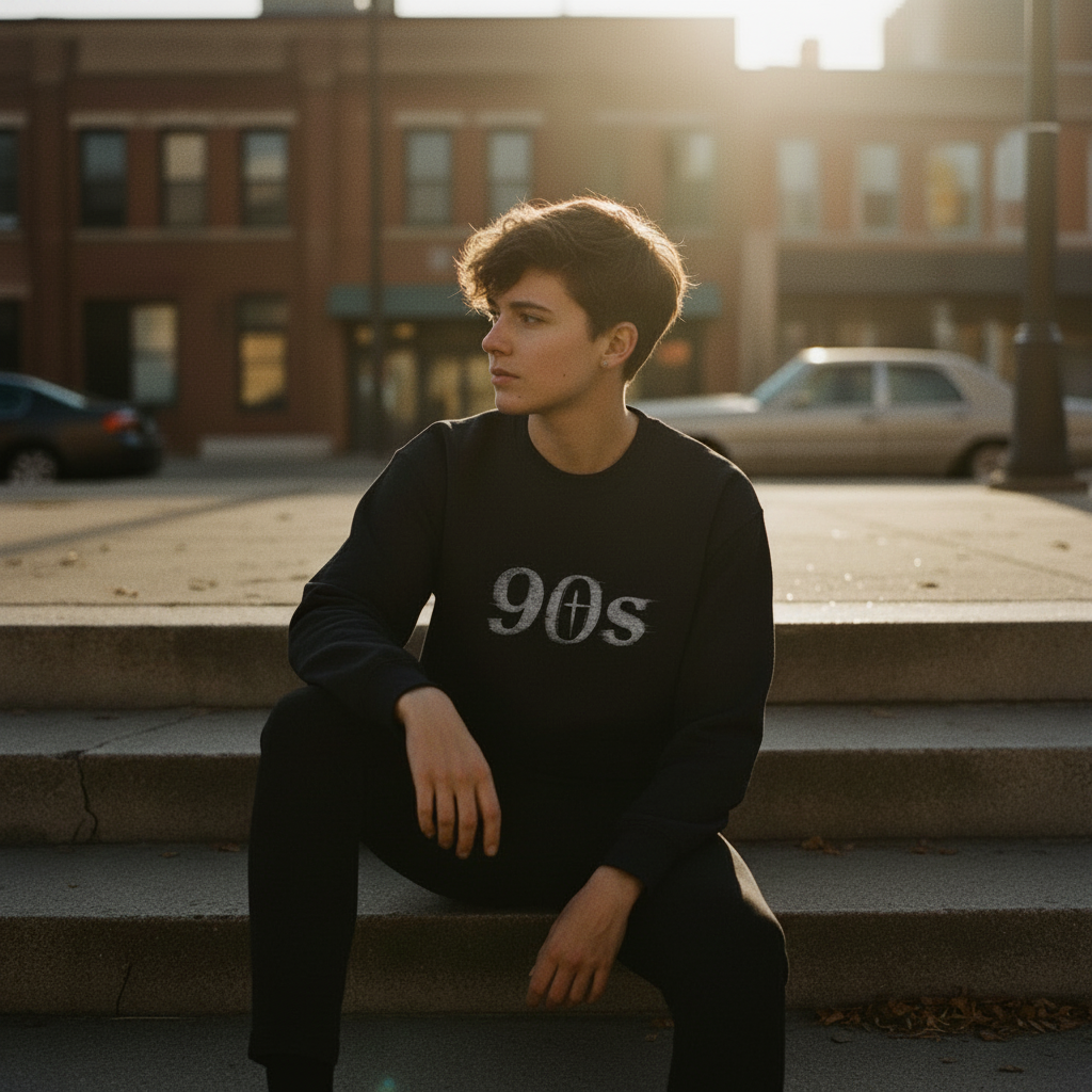 Familiar Feeling Sweatshirt lifestyle photo
